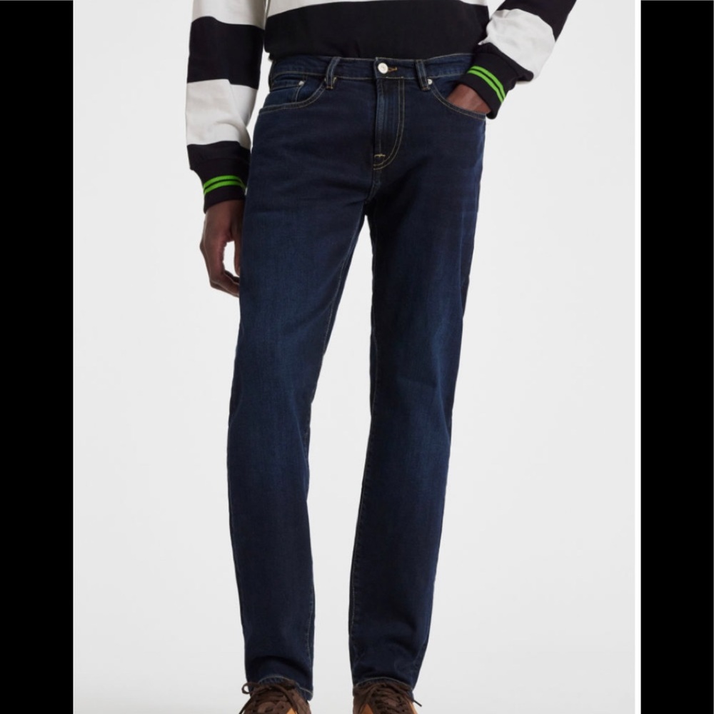 Designer Paul Smith Dark Denim Slim leg jeans